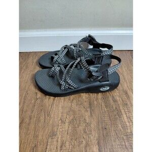 Chaco ZX/2 CLASSIC Women's Size 7  Boost Black White Sandals